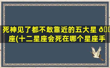 死神见了都不敢靠近的五大星 🐛 座(十二星座会死在哪个星座手里)